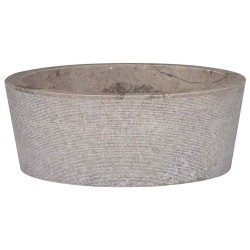 Lavabo Gris Ø40x15 cm Marbre 553436553436
