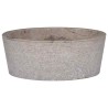 Lavabo Gris Ø40x15 cm Marbre 553436553436