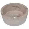 Lavabo Gris Ø40x15 cm Marbre 553436553436