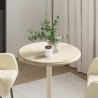 Dessus de table Crème Ø50x2,5 cm Marbre 553439553439