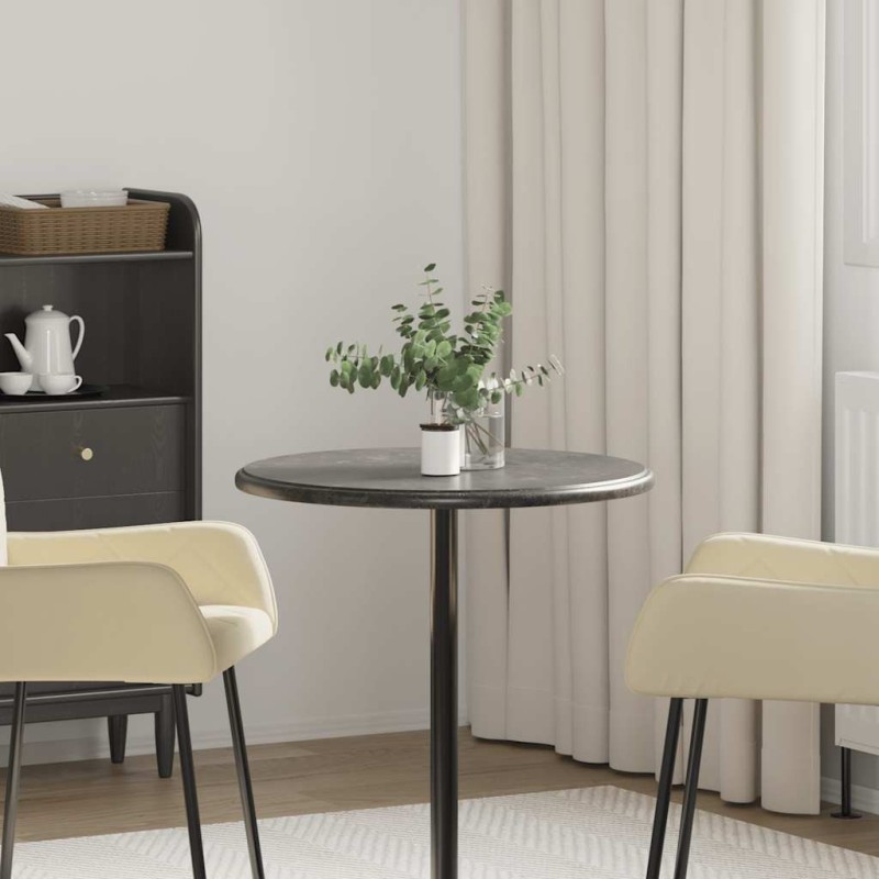 Dessus de table Noir Ø60x2,5 cm Marbre 553440553440