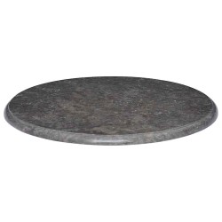 Dessus de table Noir Ø60x2,5 cm Marbre 553440553440