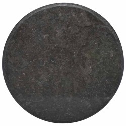 Dessus de table Noir Ø60x2,5 cm Marbre 553440553440