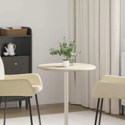 Dessus de table Crème Ø60x2,5 cm Marbre 553441553441