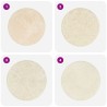 Dessus de table Crème Ø60x2,5 cm Marbre 553441553441