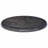 Dessus de table Noir Ø50x2,5 cm Marbre 553452553452