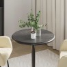 Dessus de table Noir Ø50x2,5 cm Marbre 553452553452