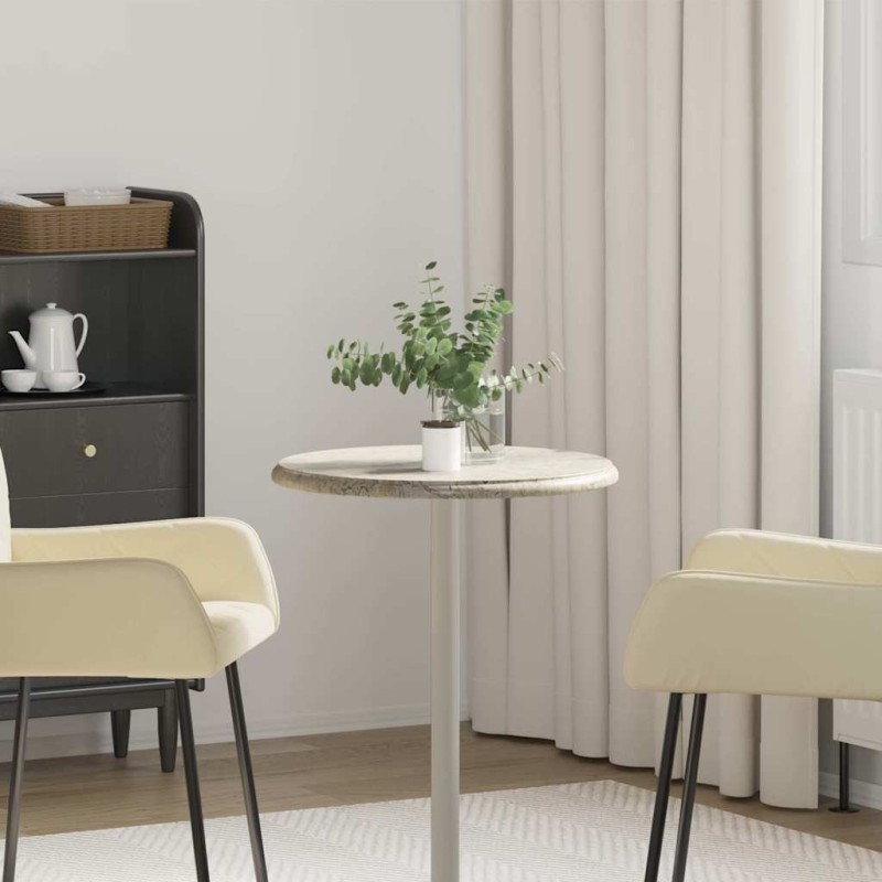 Dessus de table Gris Ø50x2,5 cm Marbre 553453553453