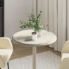 Dessus de table Gris Ø50x2,5 cm Marbre 553453553453