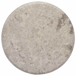 Dessus de table Gris Ø50x2,5 cm Marbre 553453553453