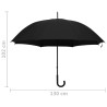 Parapluie Noir 130 cm 553455553455