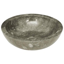 Lavabo Gris Ø40x12 cm Marbre 553470553470