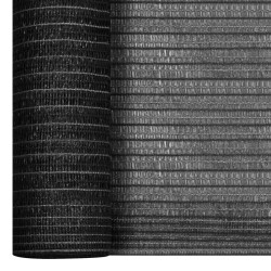 Filet brise-vue Anthracite 1,5x50 m PEHD 195 g/m² 553482553482