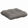 Coussins de siège 4 pcs Taupe 40 x 40 x 12 cm tissu 553485553485