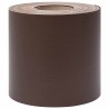 Écrans d'intimité de jardin 4 pcs PVC 35x0,19 m Marron 553490553490