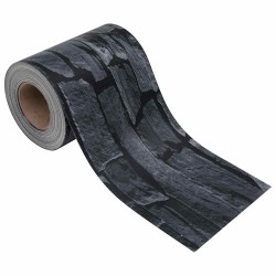 Écran d'intimité de jardin PVC 70x0,19 m Gris 553514553514
