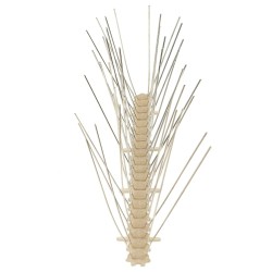 Ensemble de 20 pointes à 4 rangées contre oiseaux Plastique 10m 553526553526