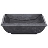 Lavabo Noir 50x35x10 cm Marbre 553529553529