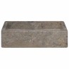 Lavabo Gris 40x40x10 cm Marbre 553531553531