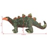 Jouet en peluche Dinosaure Stegosaurus Vert et orange XXL 553537553537