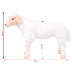 Jouet en peluche Mouton Blanc XXL 553538553538