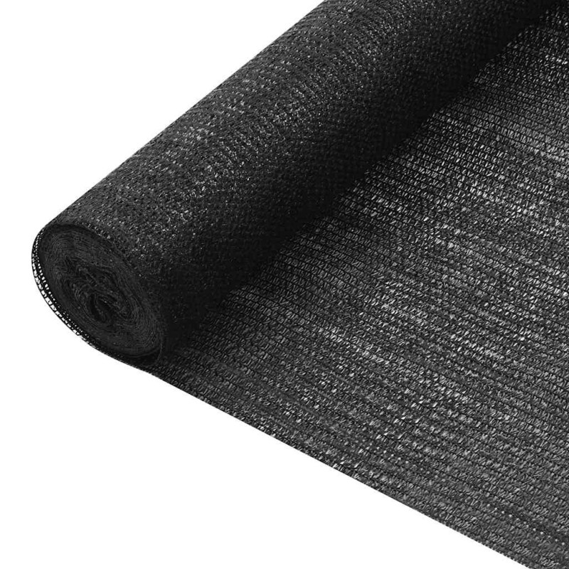 Filet brise-vue Noir 3,6x50 m PEHD 75 g/m² 553558553558
