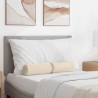 Coussins d'accent 2 pcs Beige Ø 15 x 40 cm Tissu en microfibre 553574553574