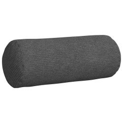 Coussins d'accent 2 pcs Gris foncé Ø 15 x 40 cm 553575553575