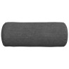 Coussins d'accent 2 pcs Gris foncé Ø 15 x 40 cm 553575553575