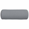 Coussins d'accent 2 pcs Gris clair Ø 25 x 70 cm tissu 553576553576