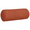 Coussins d'accent 2 pcs Rouge orange Ø 15 x 40 cm 553577553577