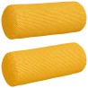 Coussins d'accent 2 pcs Jaune clair Ø 15 x 40 cm 553578553578