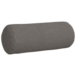 Coussins d'accent 2 pcs Gris clair Ø 15 x 40 cm 553579553579