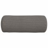 Coussins d'accent 2 pcs Gris clair Ø 15 x 40 cm 553579553579