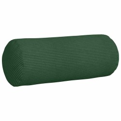 Coussins d'accent 2 pcs Vert foncé Ø 15 x 40 cm 553580553580
