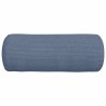 Coussins d'accent 2 pcs Bleu Ø 15 x 40 cm 553581553581