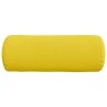 Coussins d'accent 2 pcs Jaune clair Ø 25 x 70 cm tissu 553584553584