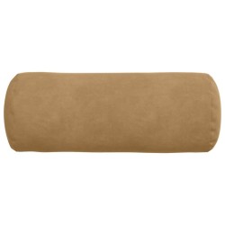 Coussins d'accent 2 pcs Marron Ø 15 x 40 cm 553585553585