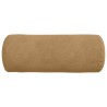Coussins d'accent 2 pcs Marron Ø 15 x 40 cm 553585553585