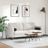 Coussins d'accent 2 pcs Noir Ø 15 x 40 cm Tissu en microfibre 553592553592