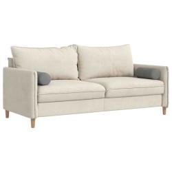 Coussins d'accent 2 pcs Gris foncé Ø 15 x 40 cm 553594553594