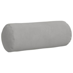 Coussins d'accent 2 pcs Gris clair Ø 15 x 40 cm 553595553595