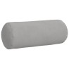 Coussins d'accent 2 pcs Gris clair Ø 15 x 40 cm 553595553595