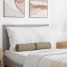 Coussins d'accent 2 pcs Taupe Ø 15 x 40 cm Tissu en microfibre 553596553596