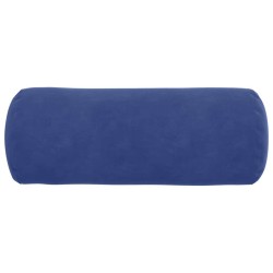 Coussins d'accent 2 pcs Bleu police Ø 15 x 40 cm 553597553597