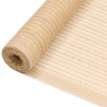Filet brise-vue Beige 1,5x10 m PEHD 150 g/m² 553624553624