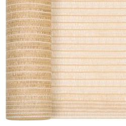 Filet brise-vue Beige 1,5x10 m PEHD 150 g/m² 553624553624