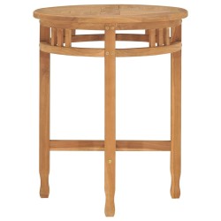 Ensemble à manger de jardin 3 pcs bois de teck solide 553625553625