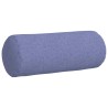 Coussins d'accent 2 pcs Bleu denim Ø 15 x 40 cm tissu 553630553630