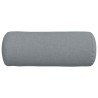Coussins d'accent 2 pcs Gris clair Ø 15 x 40 cm tissu 553632553632
